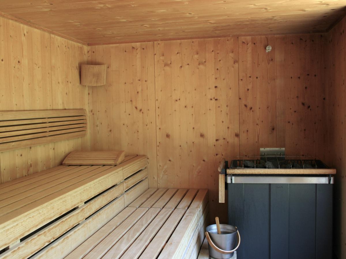 Sauna im Wellnessbereich 